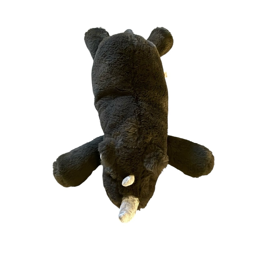 Aurora Snoozles Dark Gray Rhinoceros 18" Weighted‎ Floppy Stuffed Animal - Picture 4 of 4